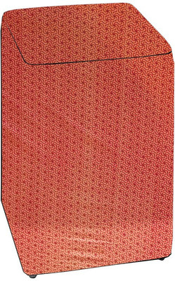 JM Homefurnishings Top Loading Washing Machine  Cover(Width: 61 cm, Mandy, Coral)