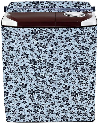 Delideal Semi-Automatic Washing Machine  Cover(Width: 85 cm, Grey)