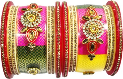 Anshi Creations Plastic Bangle Set(Pack of 10)