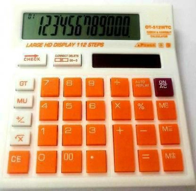 german valley Orbit ct-512wtcorange calculator Basic  Calculator(12 Digit)
