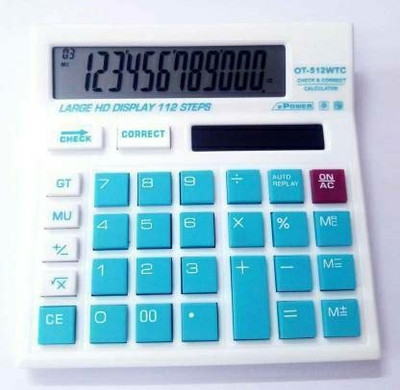 german valley Orbit Ct-+512wttc skyblue color basic calculator Basic  Calculator(12 Digit)