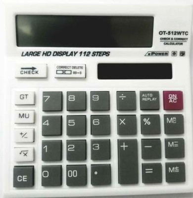 german valley Orbit ot-512wtc grey basic calculator Basic  Calculator(12 Digit)