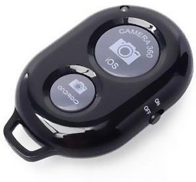 ENMORA S79_SHUTTER BUTTON_91_Bluetooth Remote Controller Shutter Button for Selfie Click Weight Compatible with All Devices  Camera Remote Control(Black)