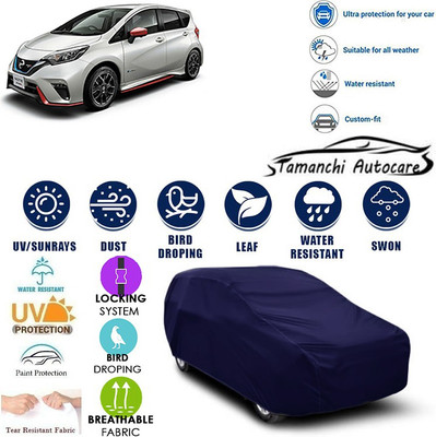 Tamanchi Autocare Car Cover For Nissan Universal For Car(Blue)