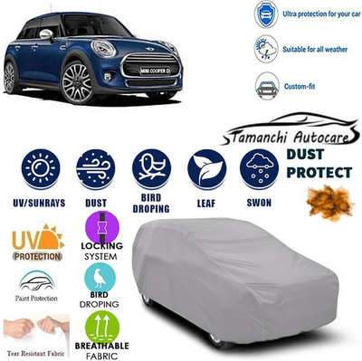 Tamanchi Autocare Car Cover For Mini Universal For Car(Silver)