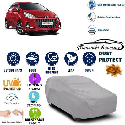 Tamanchi Autocare Car Cover For Hyundai Universal For Car(Silver)