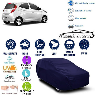 Tamanchi Autocare Car Cover For Hyundai Eon(Blue)