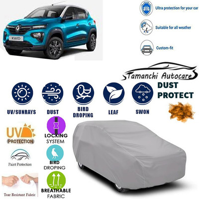 Tamanchi Autocare Car Cover For Renault Universal For Car(Silver)