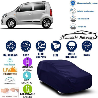 Tamanchi Autocare Car Cover For Maruti Suzuki WagonR(Blue)