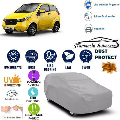 Tamanchi Autocare Car Cover For Mahindra e2o(Silver)