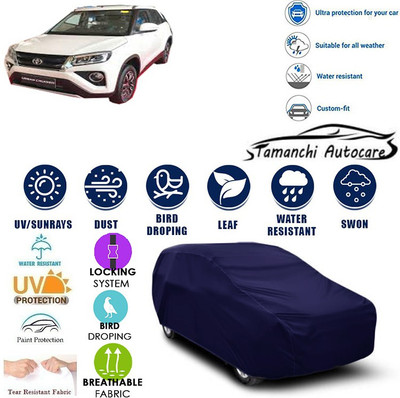 Tamanchi Autocare Car Cover For Toyota Universal For Car(Blue)