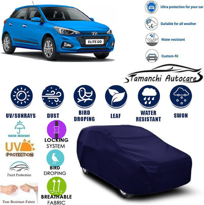 Tamanchi Autocare Car Cover For Hyundai Elite i20(Blue)