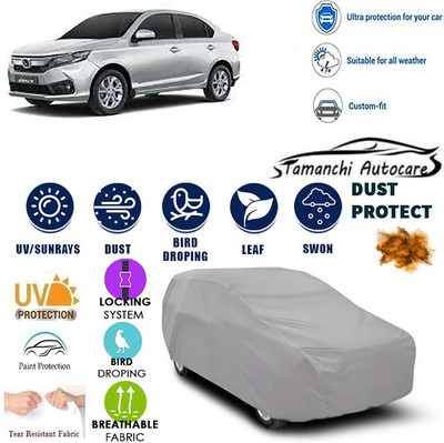 Tamanchi Autocare Car Cover For Honda Amaze(Silver)
