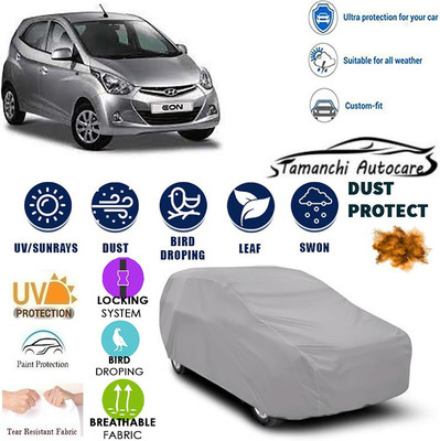 Tamanchi Autocare Car Cover For Hyundai Universal For Car(Silver)