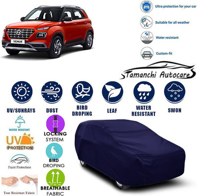 Tamanchi Autocare Car Cover For Hyundai Venue(Blue)