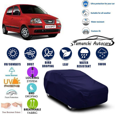 Tamanchi Autocare Car Cover For Hyundai Santro Xing(Blue)