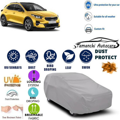 Tamanchi Autocare Car Cover For Kia Universal For Car(Silver)