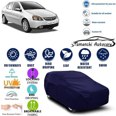 Tamanchi Autocare Car Cover For Tata Indigo eCS(Blue)