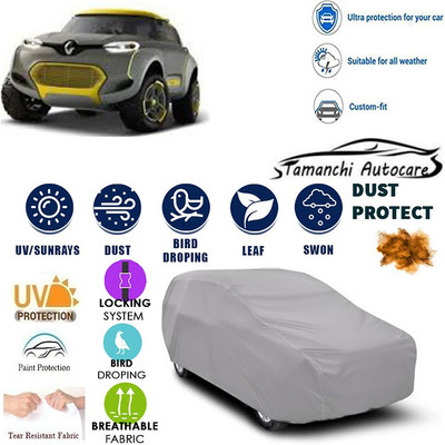 Tamanchi Autocare Car Cover For Renault Universal For Car(Silver)