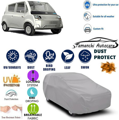 Tamanchi Autocare Car Cover For Mahindra Universal For Car(Silver)