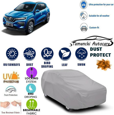 Tamanchi Autocare Car Cover For Renault Universal For Car(Silver)