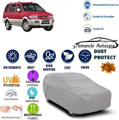 Tamanchi Autocare Car Cover For Chevrolet Tavera(Silver)