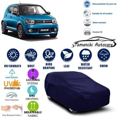 Tamanchi Autocare Car Cover For Maruti Suzuki Ignis(Blue)