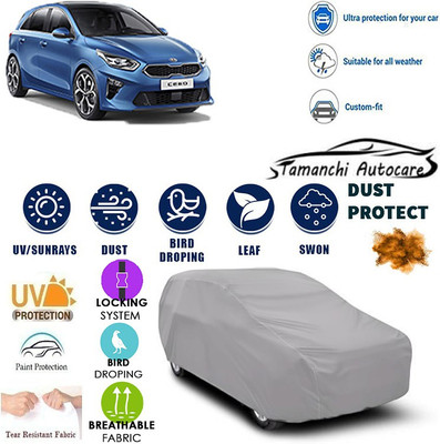 Tamanchi Autocare Car Cover For Kia Universal For Car(Silver)