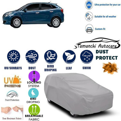 Tamanchi Autocare Car Cover For Maruti Suzuki Universal For Car(Silver)