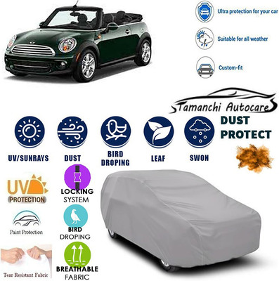 Tamanchi Autocare Car Cover For Mini Universal For Car(Silver)