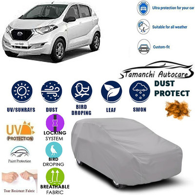 Tamanchi Autocare Car Cover For Datsun Universal For Car(Silver)