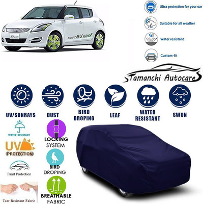 Tamanchi Autocare Car Cover For Maruti Suzuki Swift Hybrid(Blue)