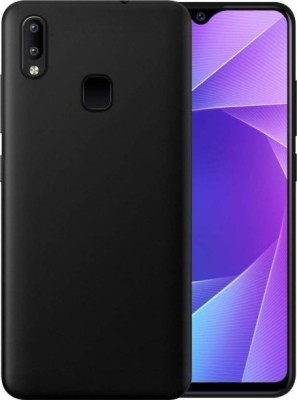 Sciforce Back Cover for Vivo Y91, Vivo Y95(Black, Flexible, Pack of: 1)