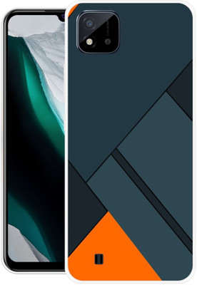 Printcase Back Cover for Realme C11 2021(Multicolor, Dual Protection, Silicon, Pack of: 1)