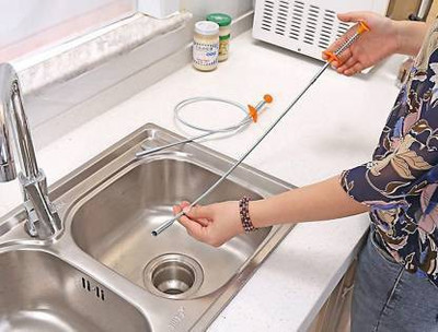 VILEZA Drain Pipe Cleaning Spring Stick, Hair Catching Drain Pipe Cleaning Wire, Sink Cleaning Stick Sewer Sink Tub Dredge Remover, Spring Drain Pipe Cleaner Tool Clog Remover Cleaning Tools, kitchen, house hold, toilet use pipe Multi-purpose Plunger Crystal Drain Opener(1 L) VILEZA Drain Pipe Cleaning Spring Stick, Hair Catching Drain Pipe Cleaning Wire, Sink Cleaning Stick Sewer Sink Tub Dredge Remover, Spring Drain Pipe Cleaner Tool Clog Remover Cleaning Tools, kitchen, house hold, toilet use pipe Multi-purpose Plunger Crystal Drain Opener(1 L)