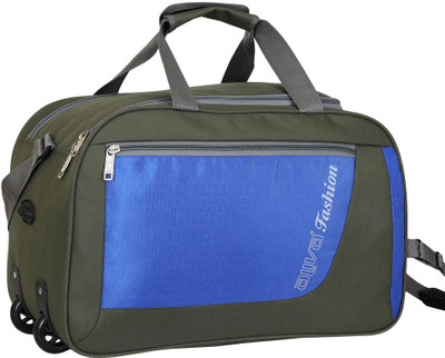 Aliva Luggage (Expandable) WDB-1131 Stylish and Branded Quality Wheel Duffel With 3 Compartments To Fulfill Your need Duffel With Wheels (Strolley)