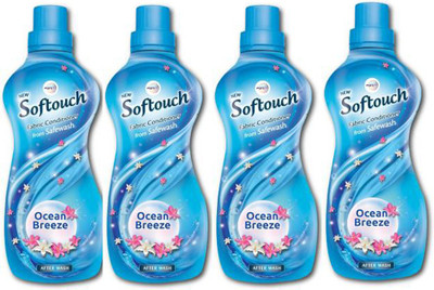 Softouch Ocean Breeze Fabric Conditioner 800ML (200ml*4)(4 x 200 ml)
