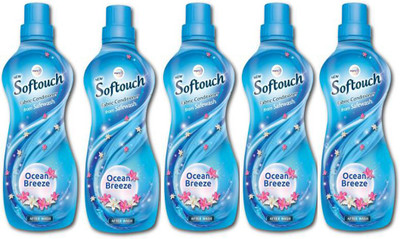 Softouch Ocean Breeze Fabric Conditioner200 ML *5(5 x 200 ml)