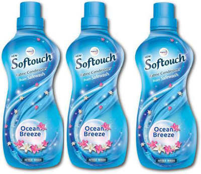 Softouch Ocean Breeze Fabric Conditioner 600ML (200 ML*3)(3 x 200 ml)