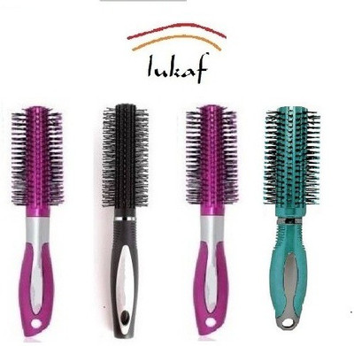 lukaf Styling Round Hair Brush Combo Pack of 4