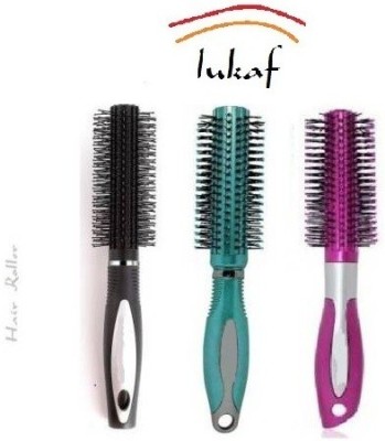 lukaf Hair Styling Roller Comb Pack of 3