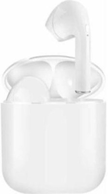 ashron TEK_435K_TWS i12 Earpods Bluetooth Wireless Earbuds Bluetooth Headset(White, True Wireless)