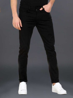 Star4well Slim Men Black Jeans