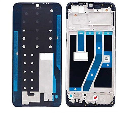 Sandreezz Realme C2 (Original) (LCD Frame Middle Chassis) Front Panel(Black)