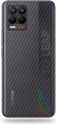 TJ CREATION REALME 8S 5G Mobile Skin(Ultra Super Transparant Carbon Fiber Skin With High Matte Finish.)