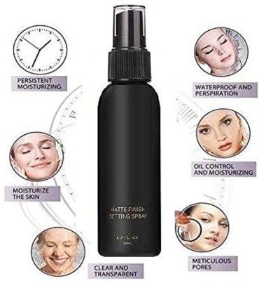 tanvi27 MATTE MAKEUP FIXER FACE SPRAY FOR ALL SKIN TYPES Primer  - 100 ml(TRANSPARENT)