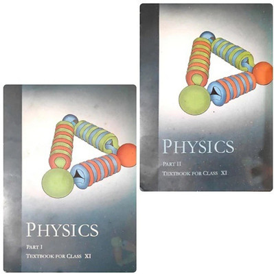 PHYSICS PART 1,2 12th NCERT TEXTBOOK IN ENGLISH(Hardcopy Paperbook, NCERT)