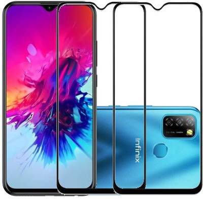 AARERED Edge To Edge Tempered Glass for Infinix Smart 5A(Pack of 2)