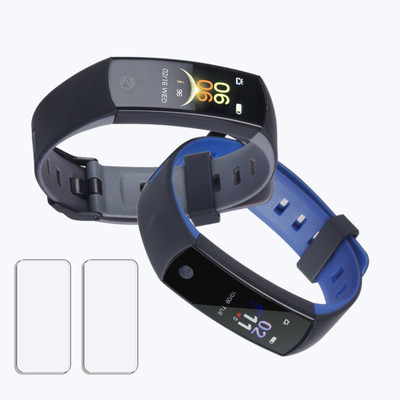 tombik Impossible Screen Guard for ZEBRONICS Smart Fitness Band ZEB-FIT 550(Pack of 2)