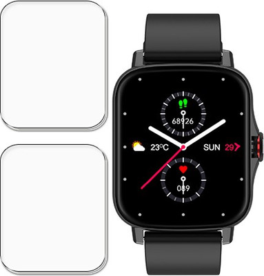 tombik Impossible Screen Guard for Vikyuvi VIKFIT MAX Full Touch Smart Watch(Pack of 2)